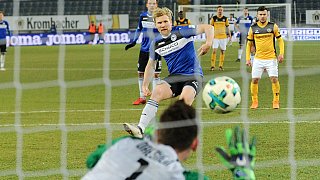 Arminia verliert 2:3 gegen Dresden