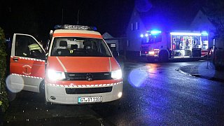 Spexard: Feuerwehr und THW im Dauereinsatz