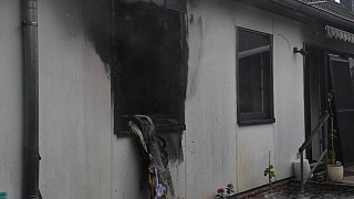 Großeinsatz der Feuerwehr durch Zimmerbrand in Blankenhagen