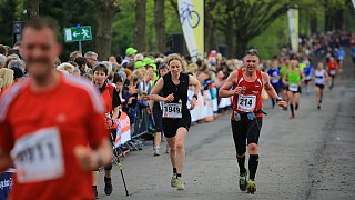 Hermannslauf 2015: Fotos vom Ziel an der Sparrenburg