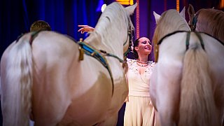 Zirkus Krone feiert Bielefeld-Premiere mit 