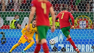 Elfer-Festival und Rekorde: Portugal 2:2 gegen Frankreich