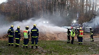 Großbrand in Bielefeld Jöllenbeck