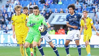 Arminia Bielefeld und Alemannia Aachen trennen sich 1:1.