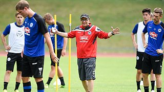 Lienz: Trainer Norbert Meier