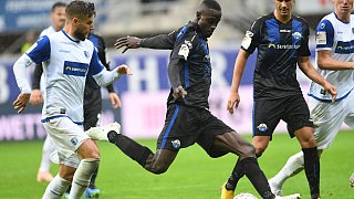Torspektakel in der Benteler-Arena