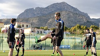Erster Tag im Arminia-Trainingslager in Benidorm/Spanien