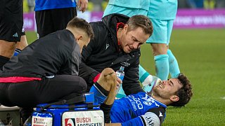Arminia Bielefeld schlägt 1860 München 2:0.