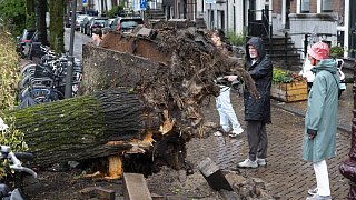 Unwetter über Europa