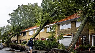 Unwetter über Europa