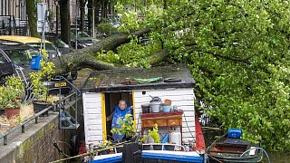Unwetter über Europa