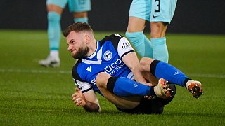 Arminia Bielefeld schlägt 1860 München 2:0.