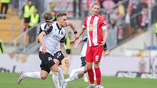 Arminia Bielefeld und Rot-Weiss Essen trennen sich 1:1.