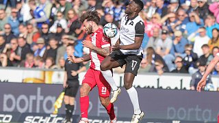 Arminia Bielefeld und Rot-Weiss Essen trennen sich 1:1.