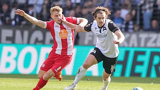 Arminia Bielefeld und Rot-Weiss Essen trennen sich 1:1.