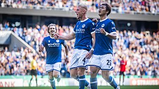 Arminia Bielefeld schlägt Hannover 96 mit 2:0.
