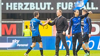 SC Paderborn gegen Hannover 96