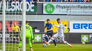 SC Paderborn gegen Hannover 96