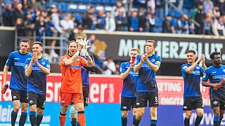 SC Paderborn gegen Hannover 96