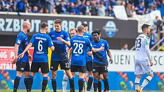 SC Paderborn gegen Hannover 96