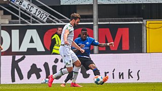 SC Paderborn gegen Hannover 96
