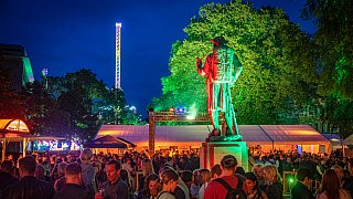 Musik und gute Stimmung am zweiten Leineweber-Tag