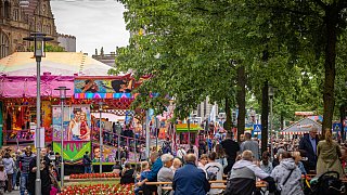 Musik und gute Stimmung am zweiten Leineweber-Tag