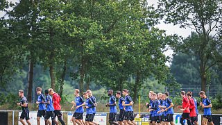 Der SC Paderborn im Trainingslager in Garderen (Niederlande)