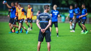 Der SC Paderborn im Trainingslager in Garderen (Niederlande)