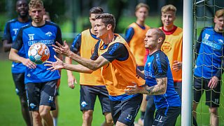 Der SC Paderborn im Trainingslager in Garderen (Niederlande)