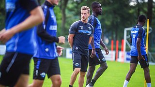 Der SC Paderborn im Trainingslager in Garderen (Niederlande)