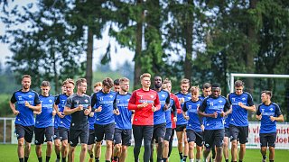 Der SC Paderborn im Trainingslager in Garderen (Niederlande)