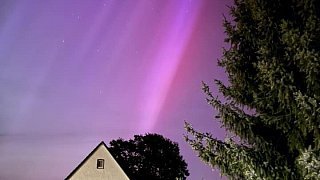 Polarlichter über dem Kreis Gütersloh