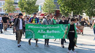 Paderborn: Fridays-for-Future-Demo unter dem Motto „Now for Future“