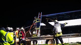 Warburger Berufsschüler verunglücken auf der A44