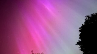 Polarlichter über dem Kreis Gütersloh
