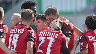 Arminia Bielefeld gegen Greuther Fürth