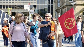 FFF-Demo in Bielefeld