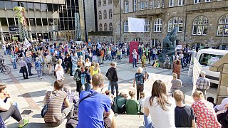 FFF-Demo in Bielefeld