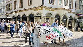 FFF-Demo in Bielefeld