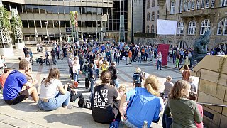 FFF-Demo in Bielefeld