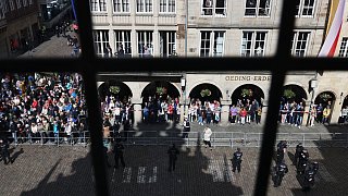 Westfälischer Friedenspreis für Macron in Münster