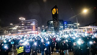 Bielefelder demonstrieren erneut gegen Rechtsextremisten