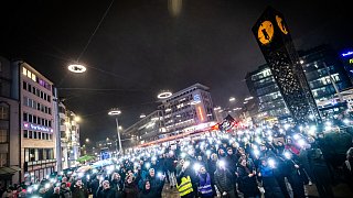 Bielefelder demonstrieren erneut gegen Rechtsextremisten