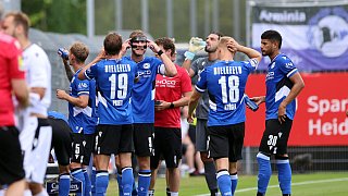 SV Sandhausen gewinnt mit 2:1 gegen Arminia Bielefeld