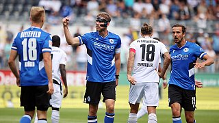 SV Sandhausen gewinnt mit 2:1 gegen Arminia Bielefeld