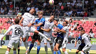 SV Sandhausen gewinnt mit 2:1 gegen Arminia Bielefeld