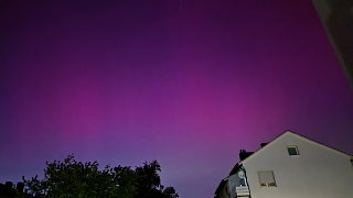 Polarlichter über dem Kreis Gütersloh