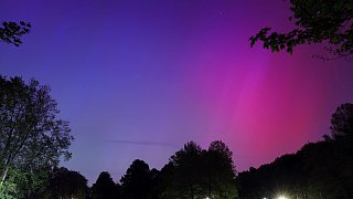 Polarlichter über dem Kreis Gütersloh