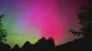 Polarlichter über dem Kreis Gütersloh